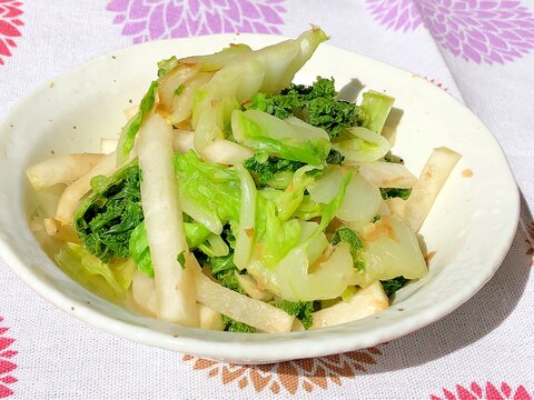 ある野菜で簡単お浸し